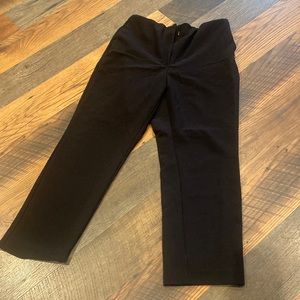 LOFT high waist curvy SZ 14 curvy. Black pants. 63% polyester34% rayon3% spandex